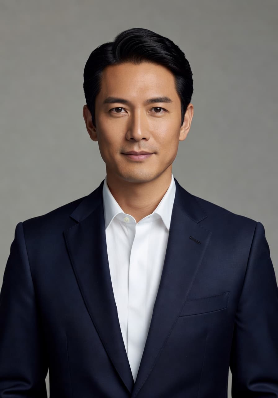 Studio AI headshot created with SelfAI – AI Photo Studio